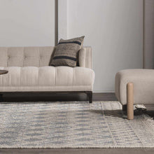 Load image into Gallery viewer, Ramsbury Denim Blue Wool Rug
