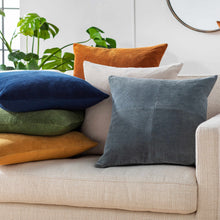 Load image into Gallery viewer, Orit Olive Green Corduroy Accent Pillow

