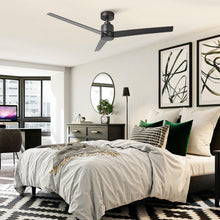 Load image into Gallery viewer, 54&quot; 3 Blades DC Motor Ceiling Fan with Remote Control
