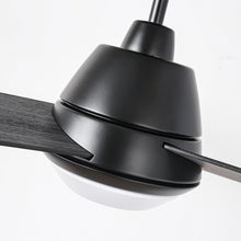 Load image into Gallery viewer, 52&quot; 4 Speed Wall Control Ceiling Fan with LED Lighting
