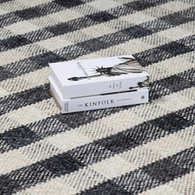 Cargar imagen en el visor de la galería, Chilliwack Gray Plaid Wool Rug
