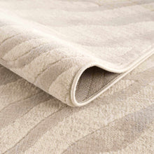 Load image into Gallery viewer, Beige Manteca Zebra Print Area Rug

