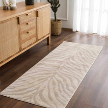 Load image into Gallery viewer, Beige Manteca Zebra Print Area Rug
