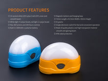 Cargar imagen en el visor de la galería, Fenix CL20R LED Rechargeable Camping Lantern
