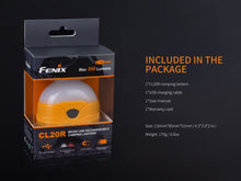 Cargar imagen en el visor de la galería, Fenix CL20R LED Rechargeable Camping Lantern

