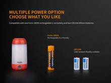 Load image into Gallery viewer, Fenix CL26R High Performance LED Rechargeable Camping Lantern
