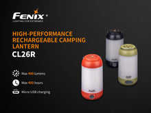 Load image into Gallery viewer, Fenix CL26R High Performance LED Rechargeable Camping Lantern
