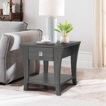 Carregar imagem no visualizador da galeria, Furniture of America Amity End Table, Gray
