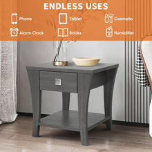 Carregar imagem no visualizador da galeria, Furniture of America Amity End Table, Gray
