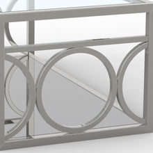 Load image into Gallery viewer, 47&quot; Contemporary Coffee Table in Chrome
