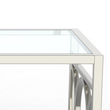 Load image into Gallery viewer, 47&quot; Contemporary Coffee Table in Chrome
