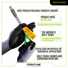 Carregar imagem no visualizador da galeria, Frontline COB345K Reusable 5K Concrete Anchor Bolt
