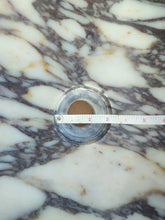 Carregar imagem no visualizador da galeria, Calacatta Viola Marble Oval Shape Above Vanity Bathroom Sink (W)18&quot; (L)14&quot; (H)5&quot;
