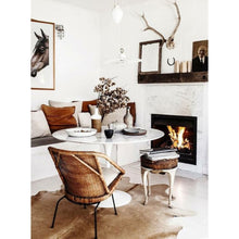 Load image into Gallery viewer, Marble Dining Table Round Polished and Eased Edge
