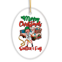 Load image into Gallery viewer, Cartoonish Merry Christmas Shitters Full Ornament
