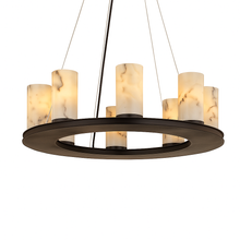 Load image into Gallery viewer, Centrum Round Alabaster Chandelier
