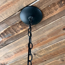 Load image into Gallery viewer, Black Metal 6 Light Candelabra Chandelier
