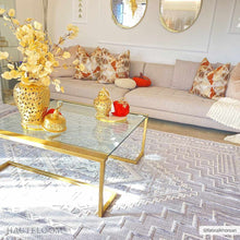 Carregar imagem no visualizador da galeria, Alya 3D Saxony  with Fringes Area Rug - Clearance
