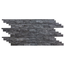 Cargar imagen en el visor de la galería, Charcoal Cambria Ledger 3D Panel 6.8&quot;x20.8&quot; Split-face Marble Wall Tile - Full Truckload
