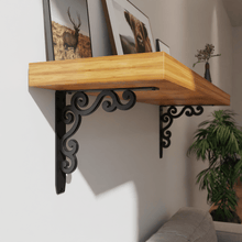 Cargar imagen en el visor de la galería, Charleston Heavy Duty Steel Brackets for Shelving
