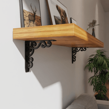 Cargar imagen en el visor de la galería, Charleston Heavy Duty Steel Brackets for Shelving
