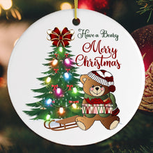 Carregar imagem no visualizador da galeria, Have a Beary Merry Christmas Ornament
