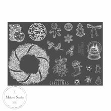 Load image into Gallery viewer, Claus Cookie Co. - Mesh Stencil 18x12
