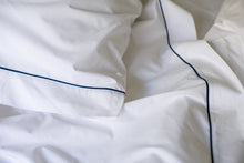 Load image into Gallery viewer, Cotton Piping Design Bed Sheet Set
