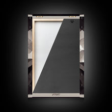 Carregar imagem no visualizador da galeria, Black And White Art Print, Art Deco Architecture, Framed Canvas Print, Ready To Hang Framed Wall Art, Living Room Wall Hanging
