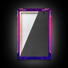 Load image into Gallery viewer, Cyberpunk Pitbull Portrait, Futuristic Dog Portrait, Framed Canvas Print, Ready To Hang Framed Wall Art, Living Room Wall Hanging
