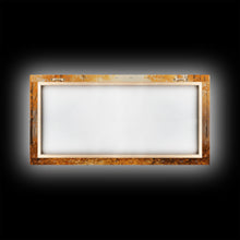 Cargar imagen en el visor de la galería, Fall Decor Framed Canvas Print | Trees With Falling Leaves | Fall Wedding Decor | Fall Home Decor | Fall Wall Decor | Rustic Fall Decor
