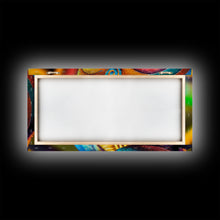 Load image into Gallery viewer, Colorful Buddha Canvas Wall Art, Framed Canvas Print, Buddhism Print, Yoga, Zen Wall Art, Buddha Decor
