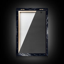 Carregar imagem no visualizador da galeria, Black and white fantasy dragon, framed canvas print
