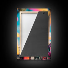 Load image into Gallery viewer, Dog With Shades, Pomeranian Wall Print, Dog Wall Art, Pink Shirt, Funny Wall Art, Framed Wall Art, Framed Canvas, Wall Print, Wall Canvas
