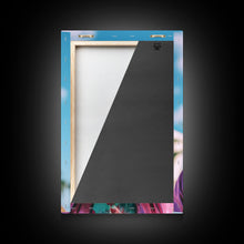 Load image into Gallery viewer, Corgi In Pink Suit Sunglasses Wall Print, Animal Print, Dog Portrait, Dog Art Print, Framed Wall Art, Framed Canvas, Wall Print, Wall Canvas
