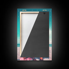 Cargar imagen en el visor de la galería, Chihuahua In Pink Shirt Sunglasses Wall Print, Beach Art, Dog Print, Dog Portrait, Framed Wall Art, Framed Canvas, Wall Print, Wall Canvas
