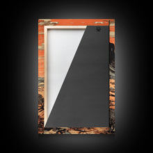 Load image into Gallery viewer, Cowboy Wall Decor, 12x18 Art Print, Equestrian Wall Art, Western Decor, Southwestern Art, Wild West Painting Wall Art, Framed Canvas Print
