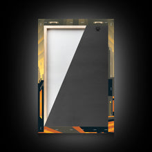 Carregar imagem no visualizador da galeria, Art Deco Architecture, Framed Canvas Print, 1930s Style Art Deco City Skyline

