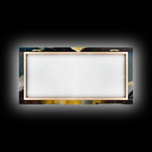 Cargar imagen en el visor de la galería, Cho Oyu, The Turquoise Goddess, Travel Poster, Framed Canvas Print, Mountain Landscape Painting, Original Painting Print
