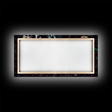 Carregar imagem no visualizador da galeria, Glowing butterflies, fantasy forest wall art, framed canvas print, mother&#39;s day, mom gift, monarch butterflies
