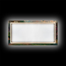 Load image into Gallery viewer, English cottage with rose garden, canvas print, cute English countryside wall art
