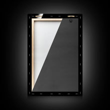 Load image into Gallery viewer, Dripping Paint Brush Wall Art, Black Paint, Brush Wall Decor, Minimalist Print. Wall Decor, Canvas Art, Wall Art, Framed Canvas Wall Decor
