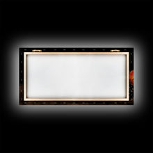 Cargar imagen en el visor de la galería, Fruits Wall Art, Food Art, Strawberries, Peach, Kitchen Wall Decor, Panoramic Wall Decor, Canvas Print, Wall Art, Framed Canvas Art
