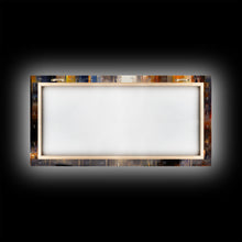 Carregar imagem no visualizador da galeria, Abstract Cityscape Wall Art, City Wall Decor, Urban Art, Traffic Wall Art, Panoramic Wall Decor, Canvas Print, Wall Art, Framed Canvas Art
