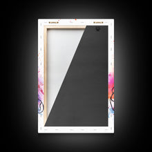 Carregar imagem no visualizador da galeria, Two Turn Tables, DJ Art, Disc Jockey Decor, Music Studio Decor, Framed Canvas Print
