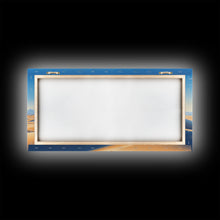 Load image into Gallery viewer, Desert Art, Framed Canvas Print, Landscape Painting, Poster Art, Desert Art Print, Saharan Desert, Sahara, Southwestern Art, Boho Decor
