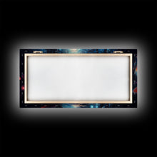 Carregar imagem no visualizador da galeria, Fantasy Art, Dark Fantasy Forest Framed Canvas Print, Elven Decor, Magical Forest, RPG Game Art, Game Room Art, Witchy Decor, Wall Art
