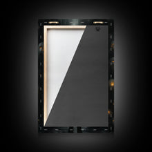 Load image into Gallery viewer, Dark Fantasy Art, Spooky Decor, Goth Decor, Canvas Print, Wall Art, Vertical Print, Dark Wall Art, Video Game Art, Gaming Wall Decor
