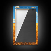 Carregar imagem no visualizador da galeria, Farm Wall Print, Wheat Feld Wall Art. Countryside Art, Canvas Print, Wall Art, Vertical Art, Couple Gift, Ranch Wall Art, Bedroom Prints
