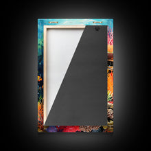 Load image into Gallery viewer, Under The Sea, Canvas Print, Wall Art, Vertical Art, Ocean Nursery Art, Nautical Wall Art, Home Decor Prints, Gift For Friend, Dorm Room Art
